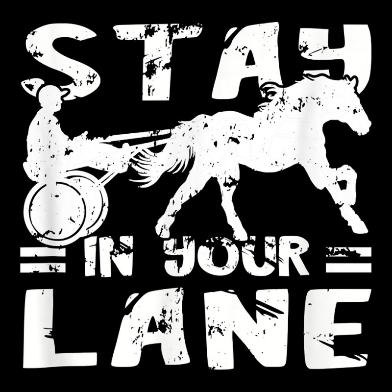 Harness Racing Stay On Your Equitation Track Horse Racer T Shirt Pocket T-shirt | Artistshot