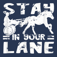 Harness Racing Stay On Your Equitation Track Horse Racer T Shirt Men Denim Jacket | Artistshot