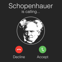 Schopenhauer Is Calling   Nihilist Philosophy Premium T Shirt Unisex Hoodie | Artistshot