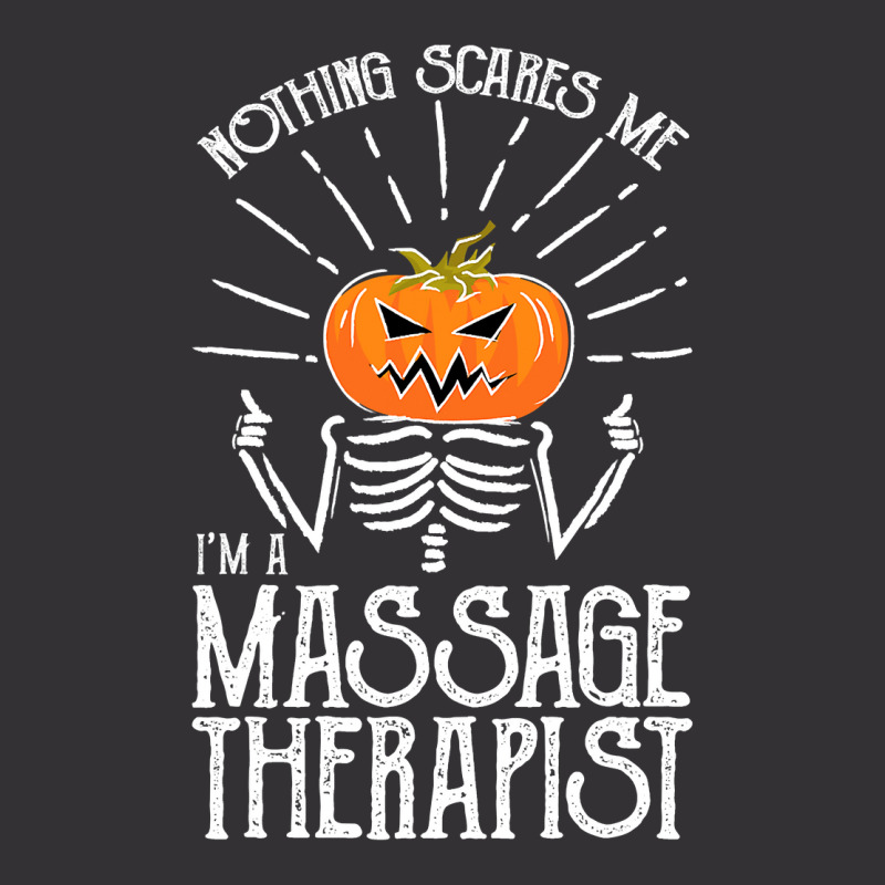 Halloween I M A Massage Therapist Massage Therapy Vintage Hoodie by Haley1989 | Artistshot