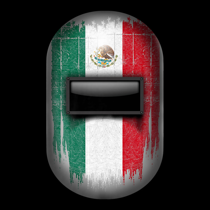 Mexican Welder Tee Mexico Flag Pipeliner Welding Hood Helmet Pocket T-shirt | Artistshot