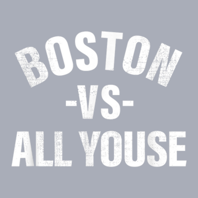 Boston Vs All Youse Funny New England Accent Slang Boy Girl Tank Dress by Kaiser | Artistshot