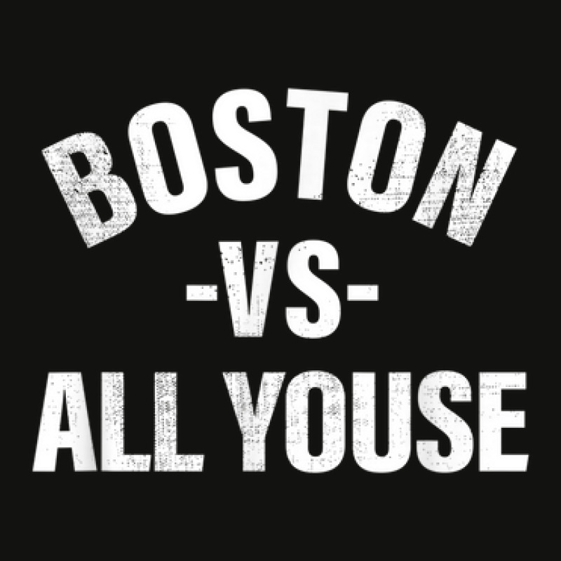 Boston Vs All Youse Funny New England Accent Slang Boy Girl Scorecard Crop Tee by Kaiser | Artistshot