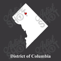 District Of Columbia Love Map Ladies Curvy T-shirt | Artistshot