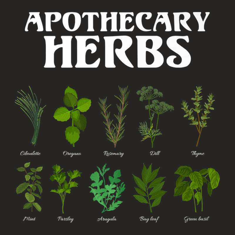 Herbalism Apothecary Herbs Botanical Plants Herbalist Premium T Shirt Ladies Fitted T-Shirt by cm-arts | Artistshot