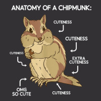 Anatomy Cute Chipmunk Vintage Hoodie | Artistshot