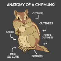 Anatomy Cute Chipmunk Vintage T-shirt | Artistshot