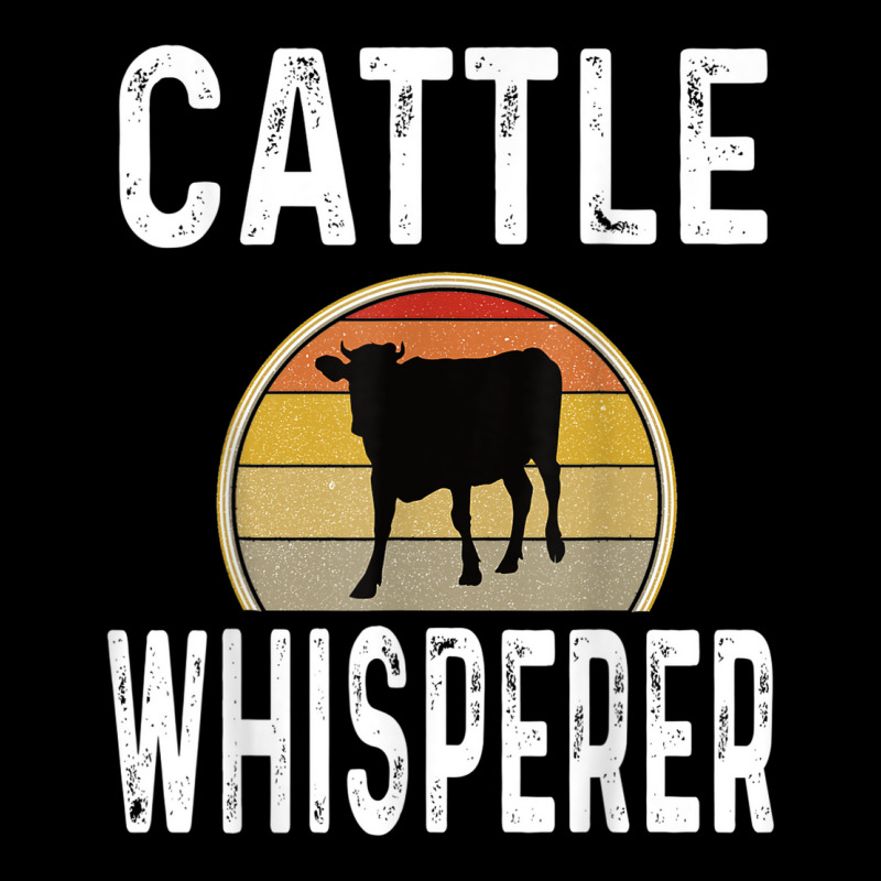 Funny Cattle Whisperer Dairy Farmer Farming Retro Cowboy Adjustable Cap | Artistshot