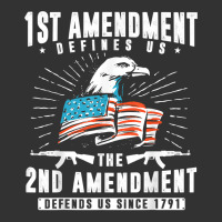 First Amendment Defines Us   The Second Defends Us T Shirt Baby Bodysuit | Artistshot