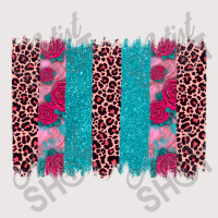 Valentines Day Leopard Rose Glitter Brush Stoke Pocket T-shirt | Artistshot