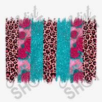 Valentines Day Leopard Rose Glitter Brush Stoke Classic T-shirt | Artistshot