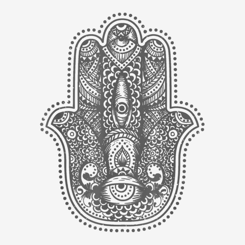 Hamsa Hand Oriental Ornament Art Islamic Symbol Yoga Gift T Shirt Adjustable Cap | Artistshot