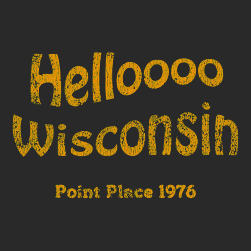 Hello Wisconsin Vintage Printed hat by cm-arts | Artistshot