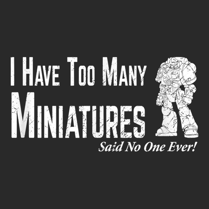 Wargaming Too Many Miniature Funny Wargamer Gift T Shirt Toddler T-shirt by cm-arts | Artistshot