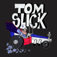 Tribute To Jay Ward Cartoons Tom Slick In The Thunderbolt Grease Slapp T-shirt | Artistshot