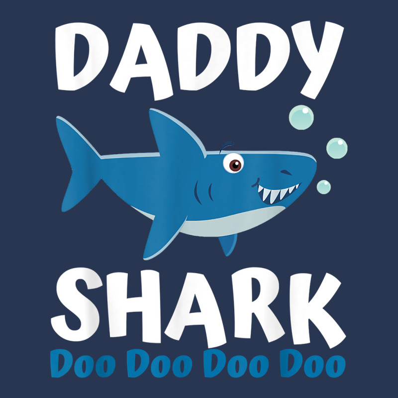 Daddy Shark Fathers Day Gift From Wife Son Daughter Men Denim Jacket | Artistshot