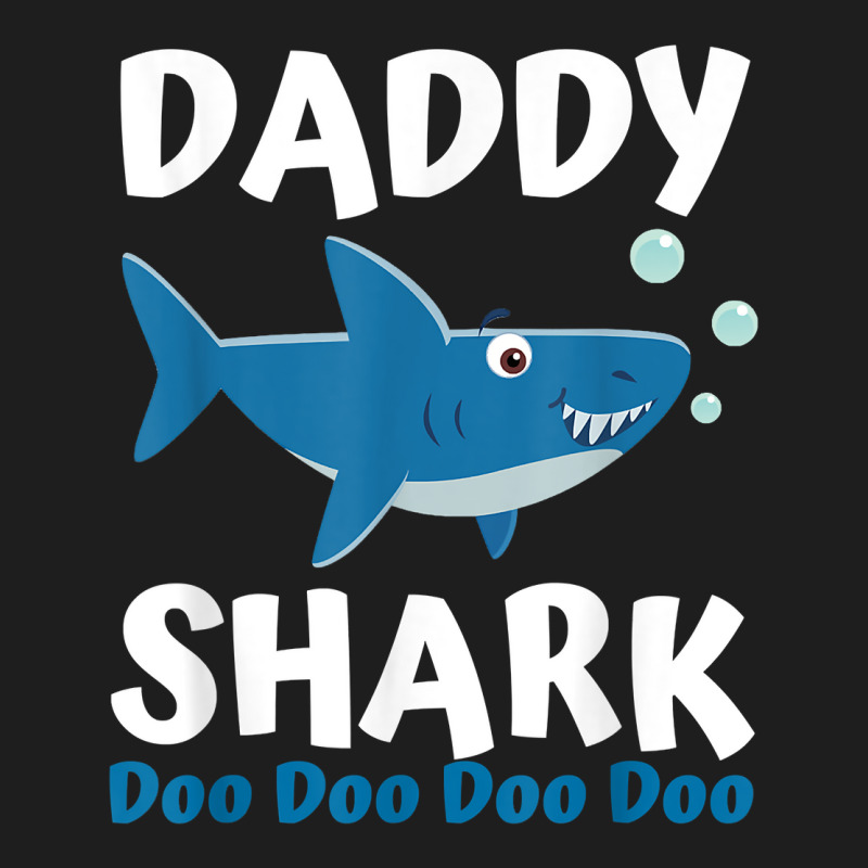 Daddy Shark Fathers Day Gift From Wife Son Daughter Classic T-shirt | Artistshot