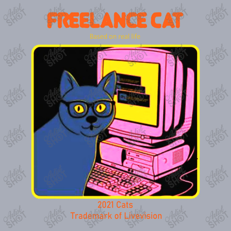 Freelance Cat Tank Dress by HotTees | Artistshot