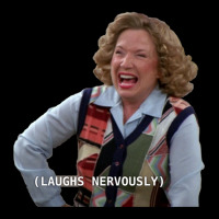 Kitty Forman Laughs Nervously Adjustable Cap | Artistshot