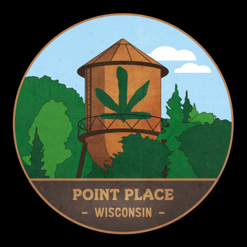 Point Place Water Tower Adjustable Cap by cm-arts | Artistshot