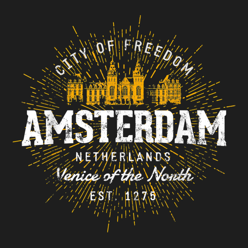 Netherlands Vacation Souvenir Amsterdam T Shirt Classic T-shirt by tuftsmirussom | Artistshot