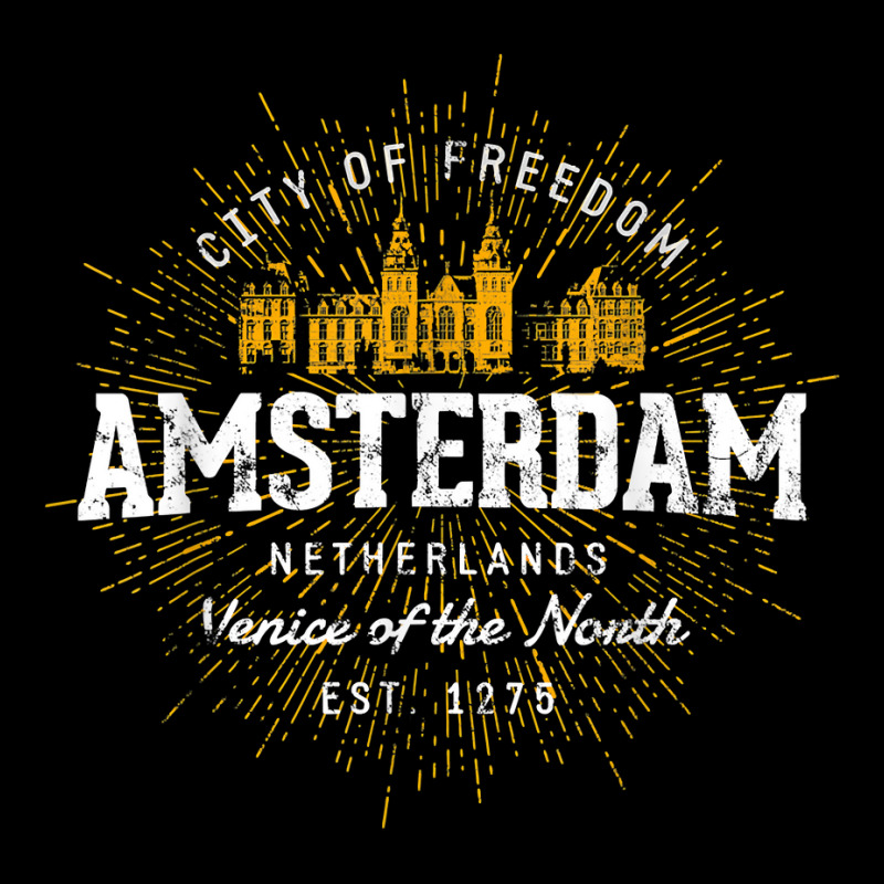 Netherlands Vacation Souvenir Amsterdam T Shirt Lightweight Hoodie by tuftsmirussom | Artistshot