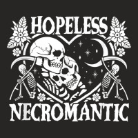 Hopeless Necromantic Skeletons Heart Shape Dark Death Humor T Shirt Ladies Fitted T-shirt | Artistshot