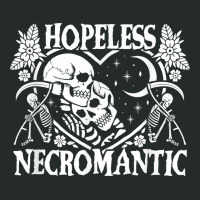 Hopeless Necromantic Skeletons Heart Shape Dark Death Humor T Shirt Women's Triblend Scoop T-shirt | Artistshot