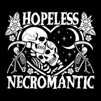 Hopeless Necromantic Skeletons Heart Shape Dark Death Humor T Shirt Women's V-neck T-shirt | Artistshot