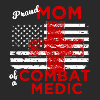 Proud Mom Of A Combat Medic Distressed Flag Pullover Hoodie Printed Hat | Artistshot