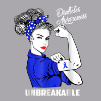 Warrior Unbreakable Woman Diabetes Awareness Support T Shirt Youth 3/4 Sleeve | Artistshot