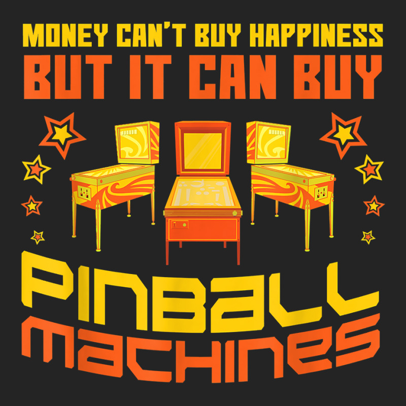 Pinball Machines Funny Vintage Arcade Game Lover Gift T Shirt 3/4 Sleeve Shirt | Artistshot