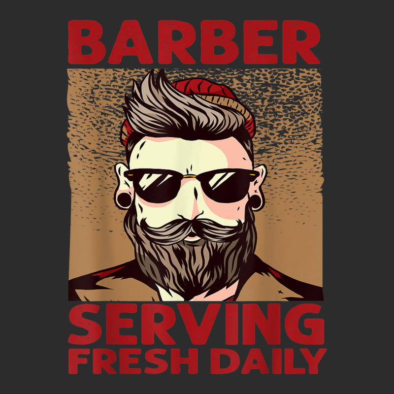 Barber Serving Fresh Daily   Haircut   Funny   Beards Exclusive T-shirt | Artistshot