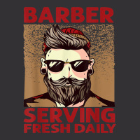 Barber Serving Fresh Daily   Haircut   Funny   Beards Vintage Short | Artistshot