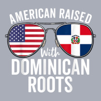 American Raised With Dominican Roots Dominican Republic Flag T Shirt Tank Dress | Artistshot