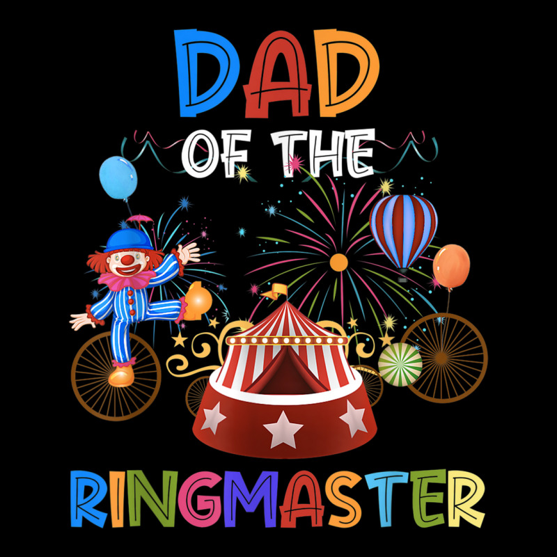 Dad Of The Birthday Ringmaster Circus Birthday Party Women's V-Neck T-Shirt by Sapphire | Artistshot