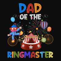 Dad Of The Birthday Ringmaster Circus Birthday Party Crop Top | Artistshot