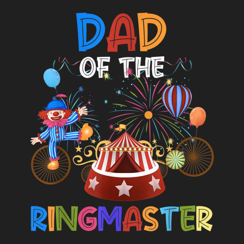 Dad Of The Birthday Ringmaster Circus Birthday Party Ladies Polo Shirt by Sapphire | Artistshot