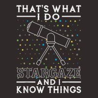 I Stargaze And I Know Things Gift For Astronomy Lovers Racerback Tank | Artistshot