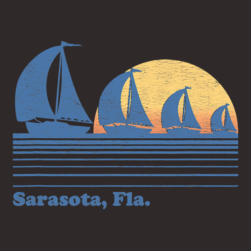 Sarasota Fl Sailboat  Vintage 80s Sunset Racerback Tank by cm-arts | Artistshot