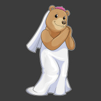 Bear Bride Veil Wedding Men's Polo Shirt | Artistshot