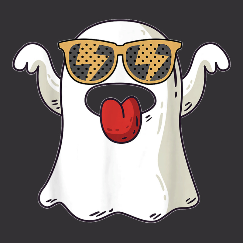 Silly Cute Ghost Funny Halloween Costume Vintage Hoodie And Short Set | Artistshot