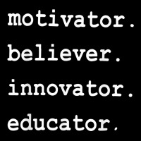 Teacher Motivator Believer Innovator Educator T Shirt Men's 3/4 Sleeve Pajama Set | Artistshot