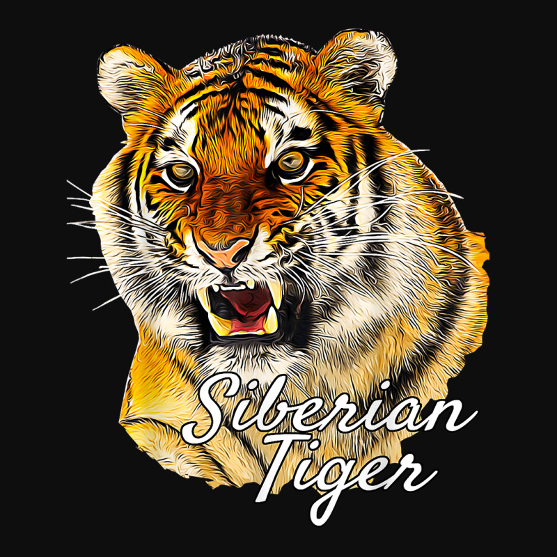 Siberian Tiger   Ferocious Tiger Roar Cat Owner T Shirt Crop Top by cm-arts | Artistshot