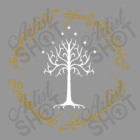 Gold Ringed White Tree Of Gondor Women's V-neck T-shirt | Artistshot
