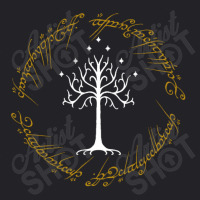 Gold Ringed White Tree Of Gondor Youth Tee | Artistshot