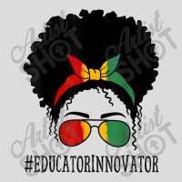 Educator Innovator Women Messy Bun Black History Month Characters Cart Men's Polo Shirt | Artistshot