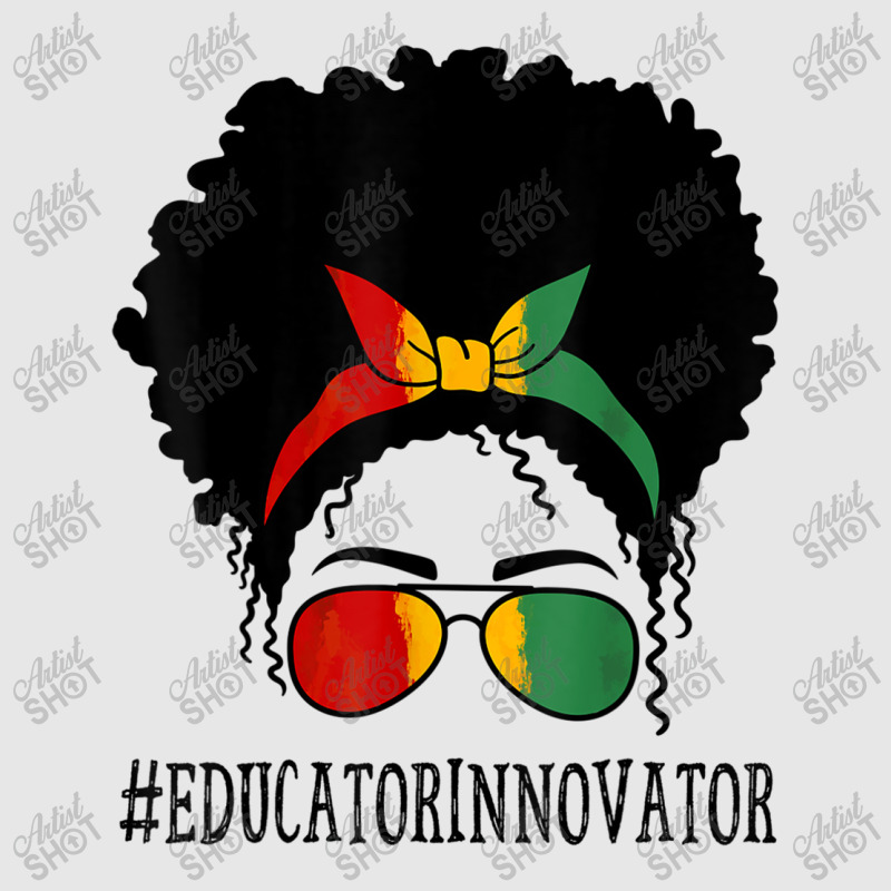 Educator Innovator Women Messy Bun Black History Month Characters Cart Unisex Jogger by RoyDesign | Artistshot