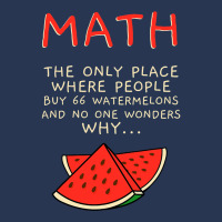 Math And Watermelons Mathematics Calculation Numbers Ladies Denim Jacket | Artistshot