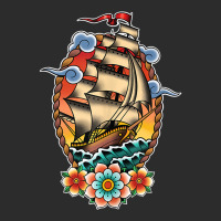 Old School American Traditional Tattoo Flash Clipper Ship Tank Top Exclusive T-shirt | Artistshot